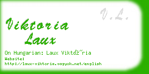 viktoria laux business card